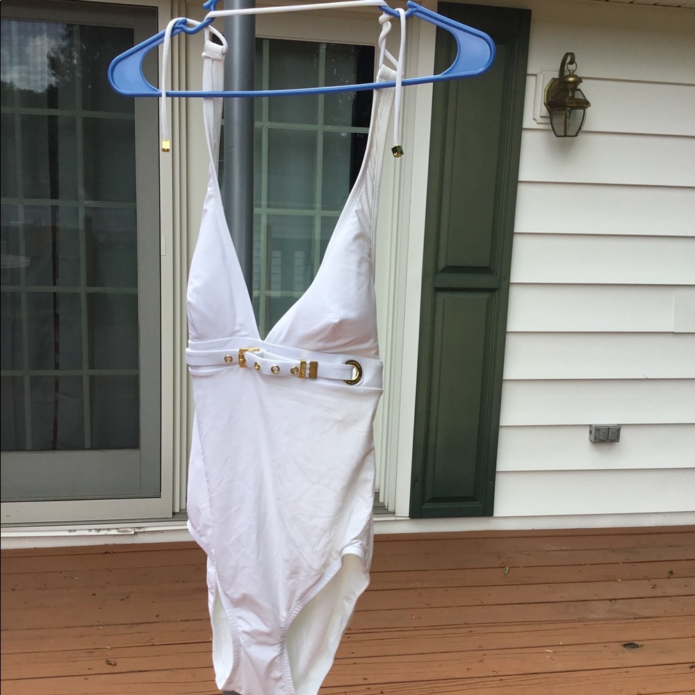 White one piece by Michael Kors w tags